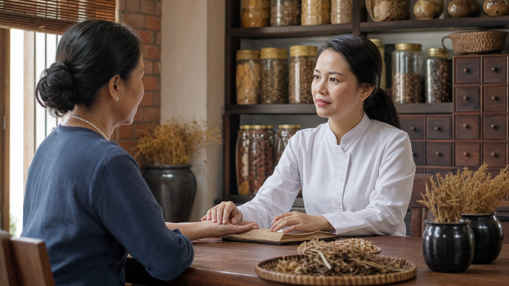Thầy thuốc Đông y tư vấn dùng bài thuốc bổ khí thăng dương cho phụ nữ